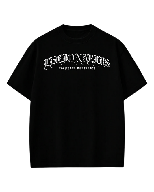 OVERSIZE CHAMPION MENTALITY BLACK