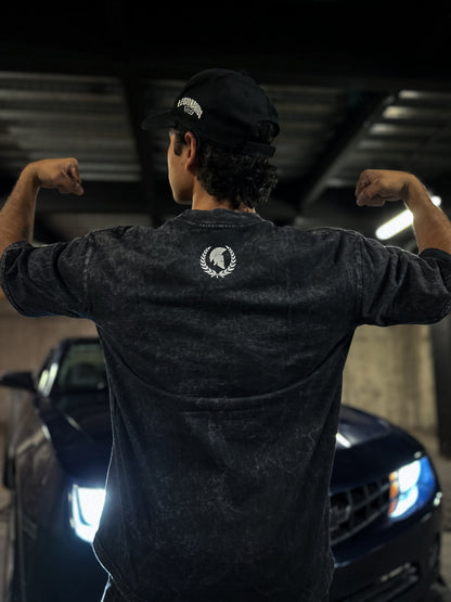 OVERSIZE ACID BLACK